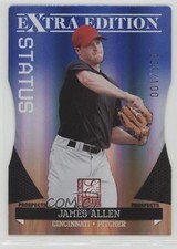 2011 Donruss Elite Extra Edition Prospects Blue Status Die-Cut James Allen 1u6