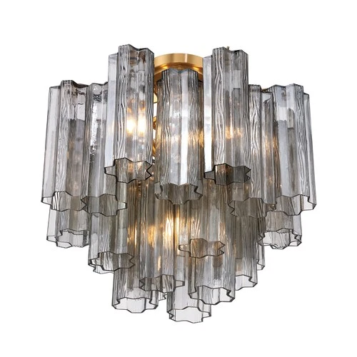 Crystorama Lighting Group ADD-300-SM_CEILING Addis 4 Light 18"W - Chrome - Picture 3 of 6