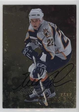 1998-99 ITG Be A Player Gold Auto Greg Johnson #225 Auto 8d4