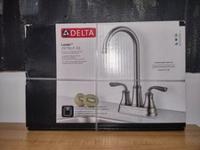 Delta Lorain Stainless 2-handle Bar and Prep Kitchen Faucet
