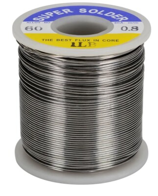 Electronic Solder 60/40 0.8mm (0.031'') 1 lb. Spool