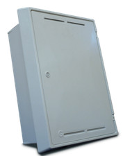 Tricel Gas Meter Box Recessed (595x409x210mm) G01024 (BS8499 compliant)