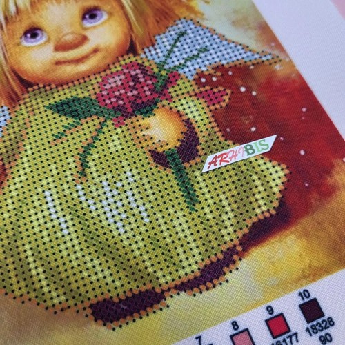 Bead Embroidery Scheme on Canvas DIY Printed Pattern Embroidery A5 - Imagen 76 de 171