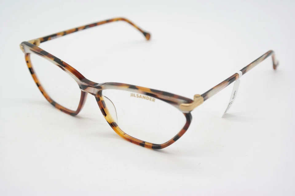 Gafas vintage JIL SANDER 238-009 marco cuadrado dorado multicolor Foto 3 de 4
