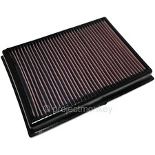 K&N 33-2438 Drop-In Air Filter Fits: 4Runner FJ Cruiser GX460 Land Cruiser Prado