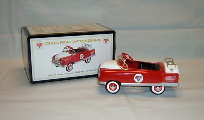 Conoco 1948 BMC Oil Tanker Pedal Car Diecast Bank Limited Edition 1:6 Scale