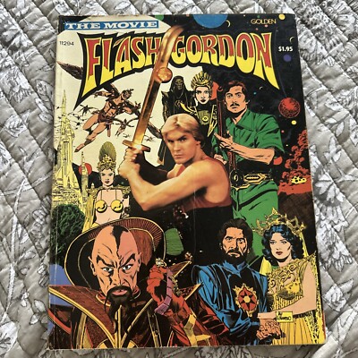 Flash Gordon 1980 The Movie Golden Book Comic HC Illustrated by Al Williamson