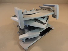 Various Lot of 10 Misc Printer Parts Gray Plastic Metal