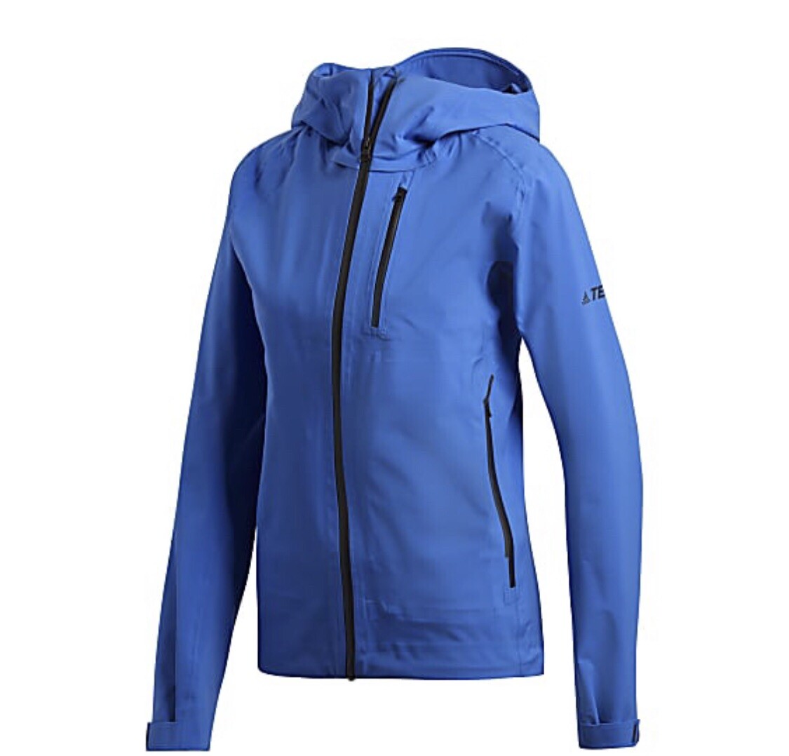 adidas Women's Size XL TERREX PARLEY 3L JACKET (STYLE WINTER 2018