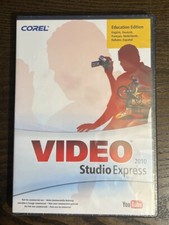 Corel Video Studio Express 2010 Education Edition New Sealed Computer Software