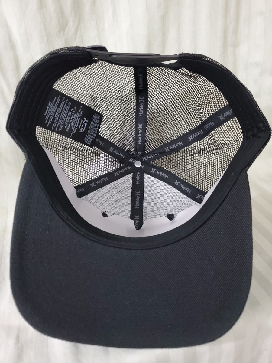 Hurley North Shore Icon Hat / Cap -Black / Black Mesh