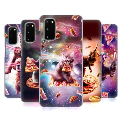OFFICIAL RANDOM GALAXY SPACE PIZZA RIDE HARD BACK CASE FOR SAMSUNG PHONES 1