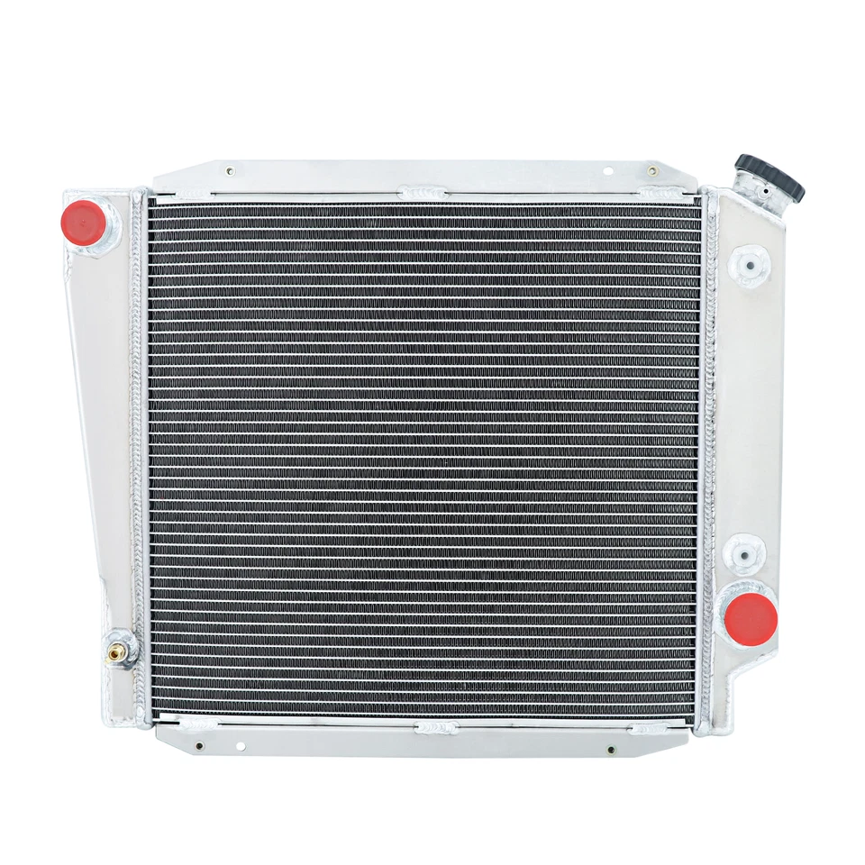 3Row Aluminum Radiator For 68-77 1972 Ford Bronco 289 302 Wagon Roadster 5.0L V8 - Imagem 2 de 4