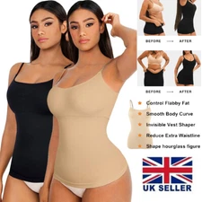 WOMEN TUMMY CONTROL SLIMMING VEST TOP COMPRESSION Shaping CAMISOLE BODY SHAPER