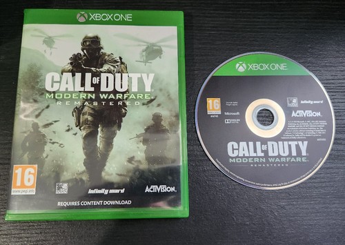 Call of Duty Modern Warfare Remastered (Xbox One) sehr guter Zustand Kostenloses P + P. SCHNELLER VERSAND.