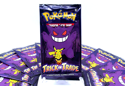 Pokemon TCG Trick Or Trade Booster Halloween Mini Packs - Brand New and Sealed | eBay Pokemon TCG Trick Or Trade Booster Halloween Mini Packs - Brand New and Sealed | eBay