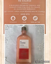 Bath & Body Works Aromatherapy Essential Oils Shea Butter Scented Lotion 6.5 oz