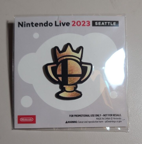 Nintendo Live 2023 Seattle Pax West 2023 - épingle Super Smash Bros. SSBU - Photo 1/1