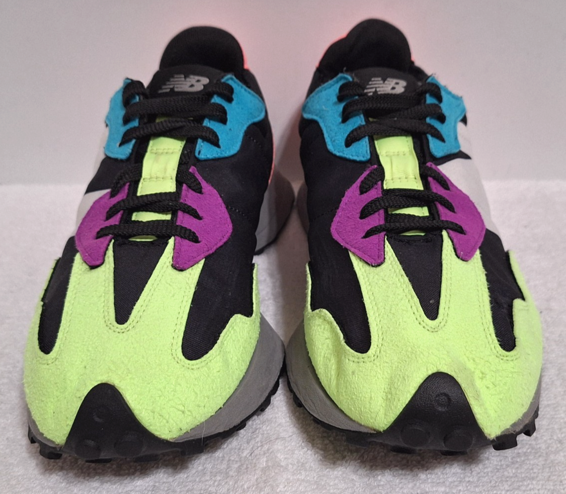 New Balance 327 Paradise Pink Black Multi Color Shoes MS327EA Men\'s Size 12 D New Balance 327 Paradise Pink Black Multi Color Shoes  main image 2