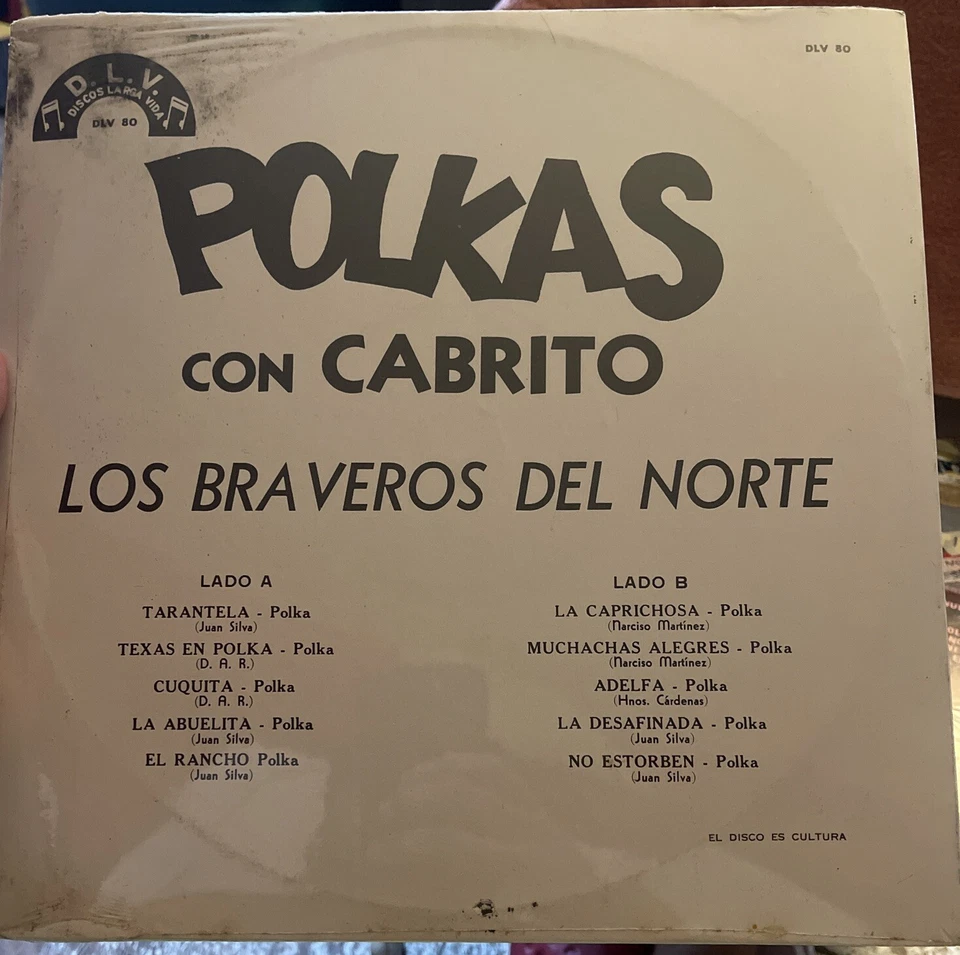 LOS BRAVEROS DEL NORTE - POLKAS / LP / NUEVO Y SELLADO Foto 2 de 2