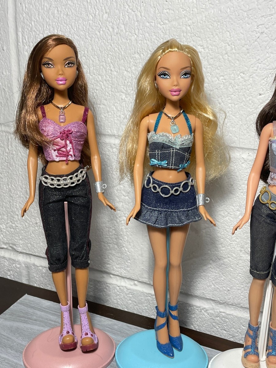 シンデレラ エンチャンテッド Barbie My Scene Totally Charmed Dolls Delancey Chelsea Madison