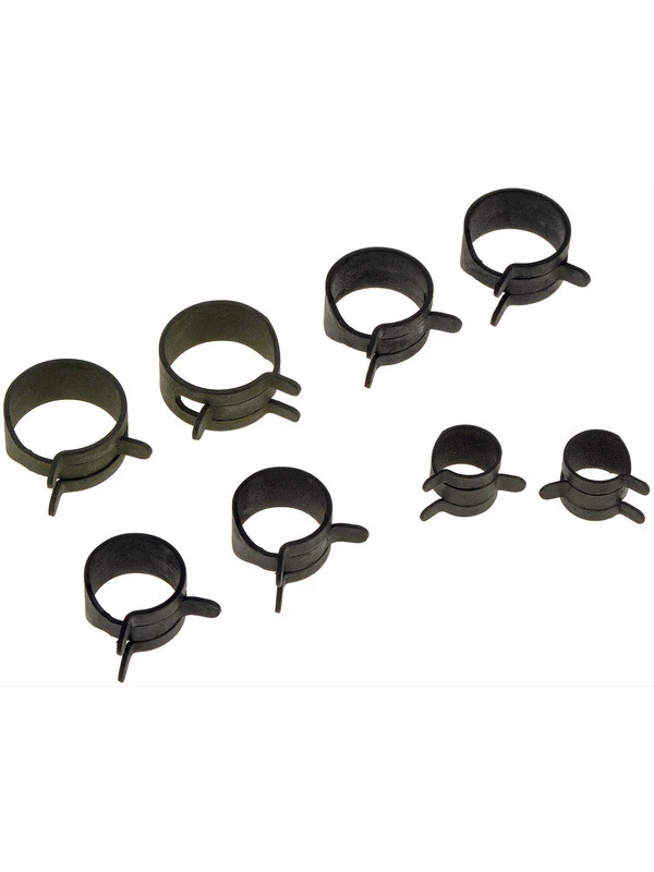 Dorman Hose Clamps Corbin Style Assortment Steel Black Kit 13400