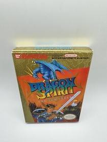 Dragon Spirit Nintendo Nes Complete CIB Rare Great Shape!
