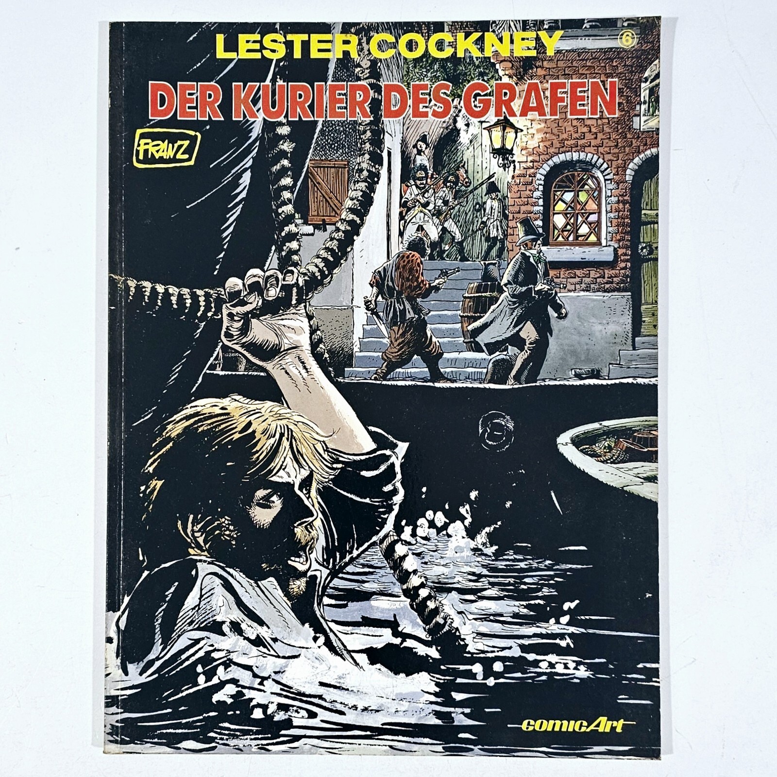 ©1991 Carlsen Comic LESTER COCKNEY #6 THE COUNT'S COURIER dt. Hungary Budapest