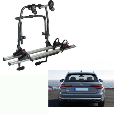 FAHRRADTRÄGER HINTEN STAND UP 2 SCHIENEN AUDI A4 AVANT BJ 2017 FÜR 2 FAHRRÄDER