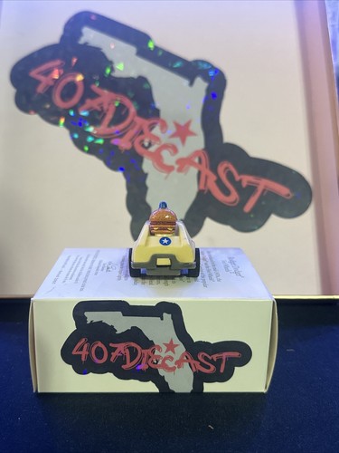 1984 Ertl Pullback-McDonald’s Big Mac Police Wheele Car LOOSE VHTF - Picture 4 of 6