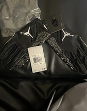 Size XL Air Jordan Jet 7.0 Football Receiver Gloves Black White J1007130-091 NWT