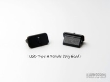 USB Type A Female BIG Head - Anti Dust Cover Plug Cap 5pcs 