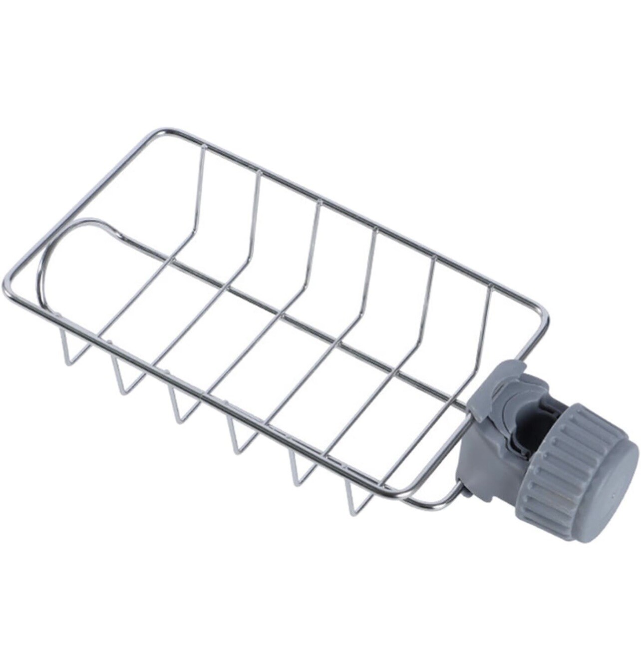 Kitchen Sink Sponge Holder Stainless Steel Detachable Hanging Faucet Drain A0125