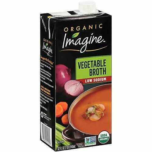 Imagine Organic Vegetable Broth Low Sodium 32 Oz for sale online eBay