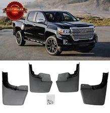 Factory OE Style Mud Guards Splash Flaps Fit 15-22 GMC Canyon Chevy Colorado