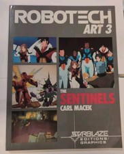 Robotech Art 3: The Sentinels - Paperback, by Carl Macek