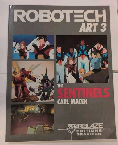 Robotech Art 3: The Sentinels - Paperback, by Carl Macek - Picture 1 of 8