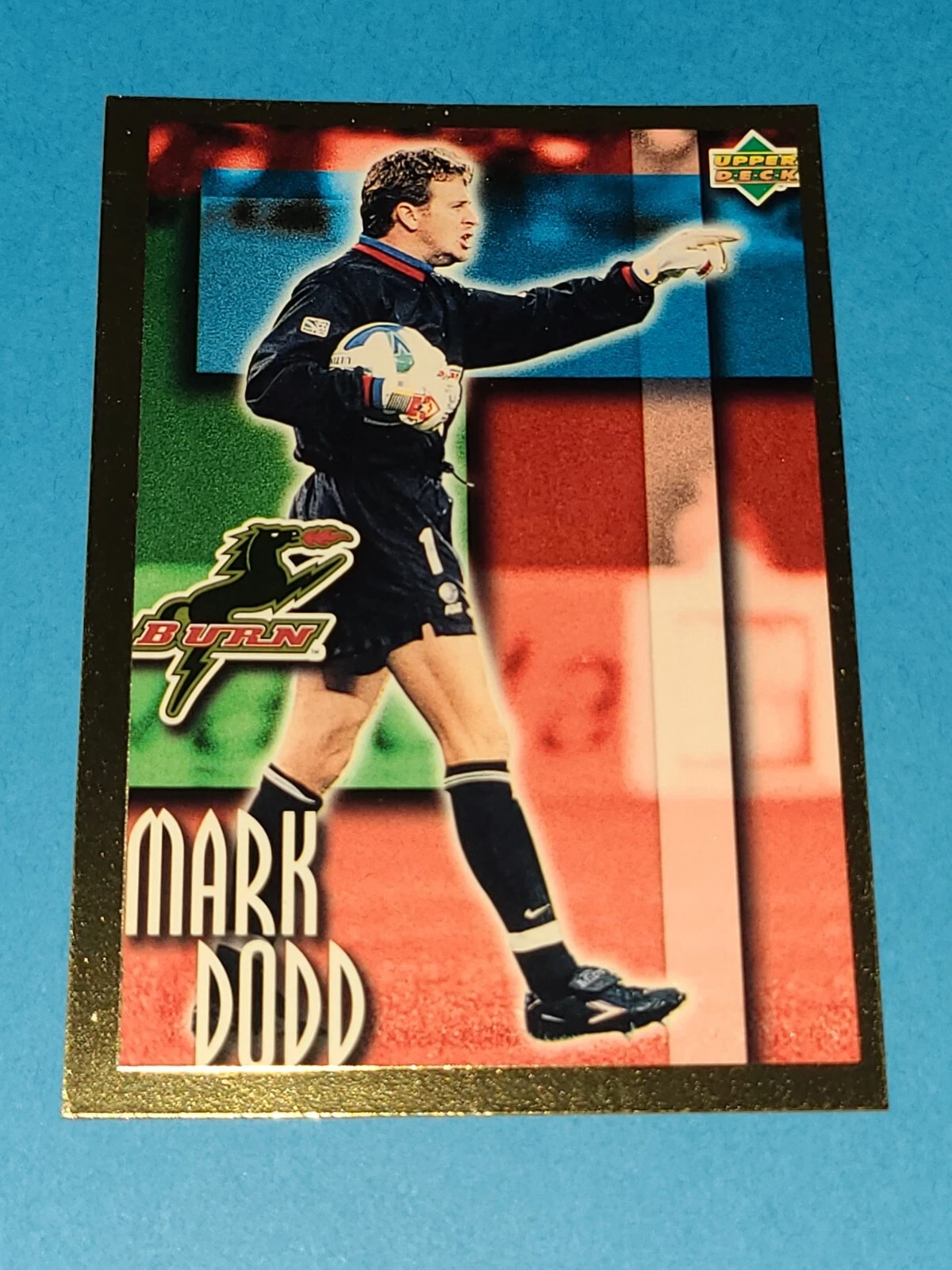 SOCCER BURN MARK DODD 1997 UPPER DECK BANDAI MLS GOLD #11