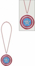 American Dream Shannon Carter Necklace Marvel A-Next Shield Pendant