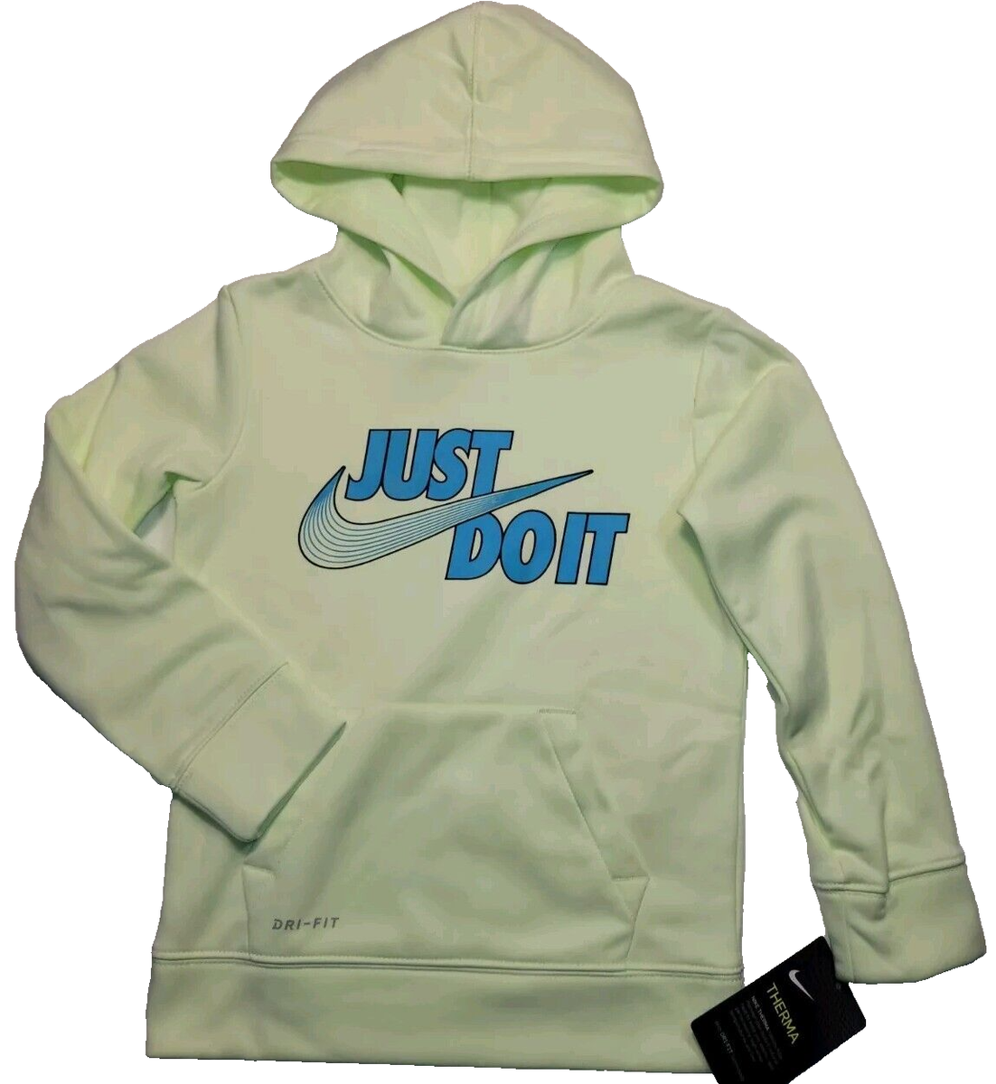 nike just do it green hoodie