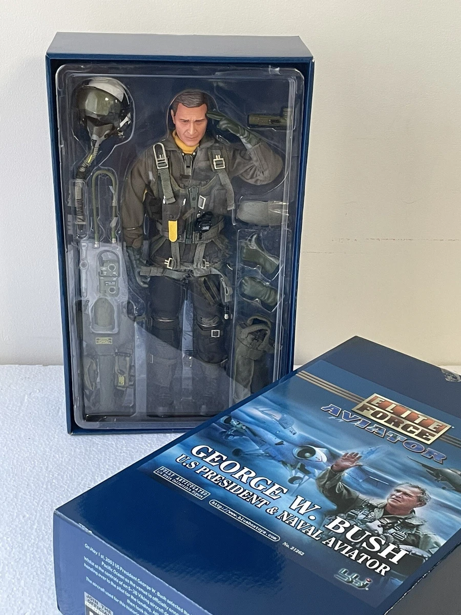 ナチュラルネイビー Blue Box フィギュア Elite Force Aviator Bush