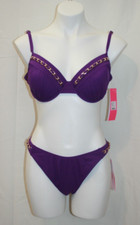Lilly Pulitzer Dascha Top  Markel Bottom Purple Berry Bikini Set  Sz: 12 NWT