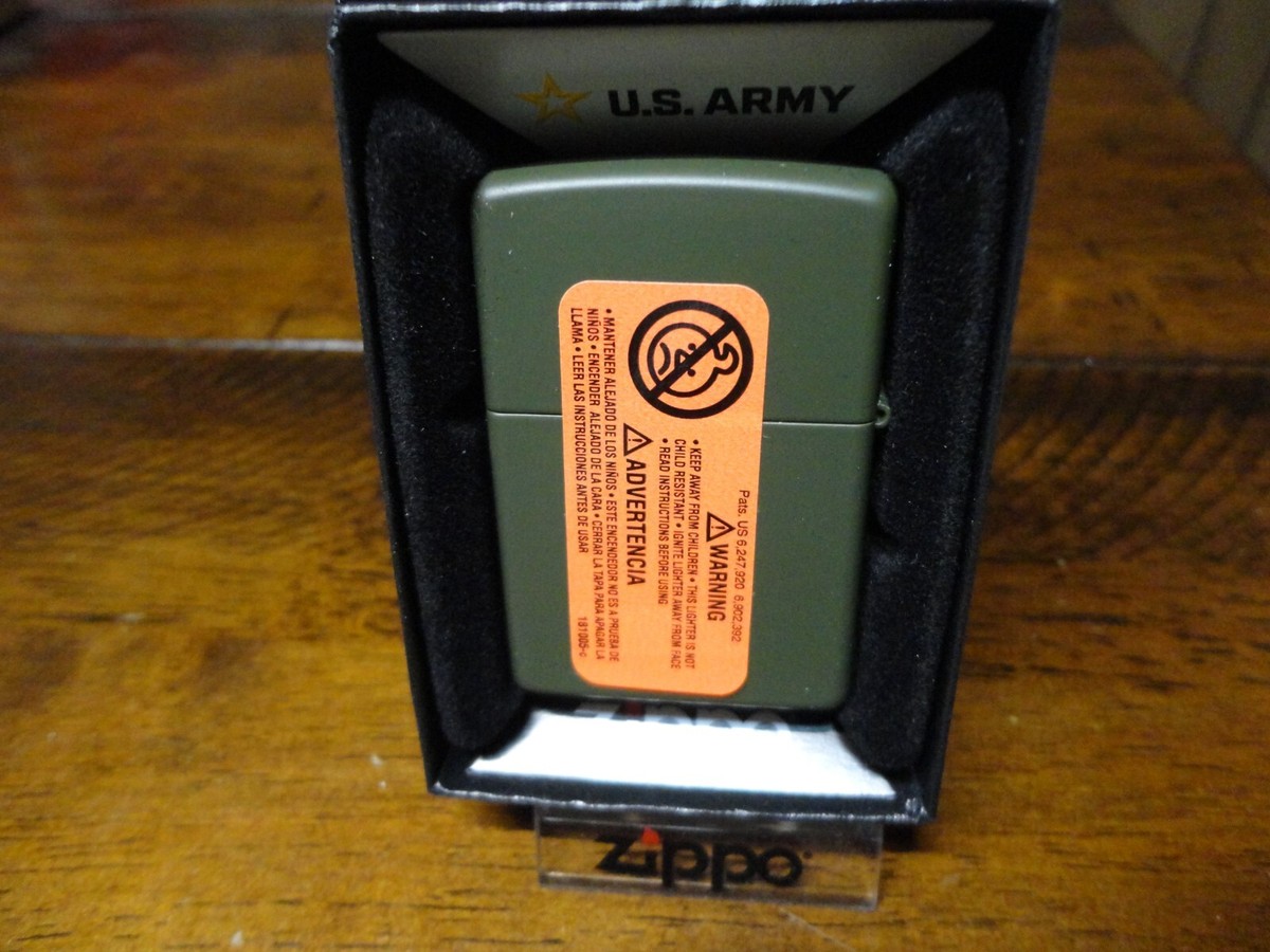 zippo ジッポーU.S. ARMY特別限定品LIMITED EDITION Zippo United States Army® Emblem Satin Chrome Windproof