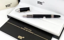Montblanc Starwalker Fountain Pen, Midnight Black - Refurbished