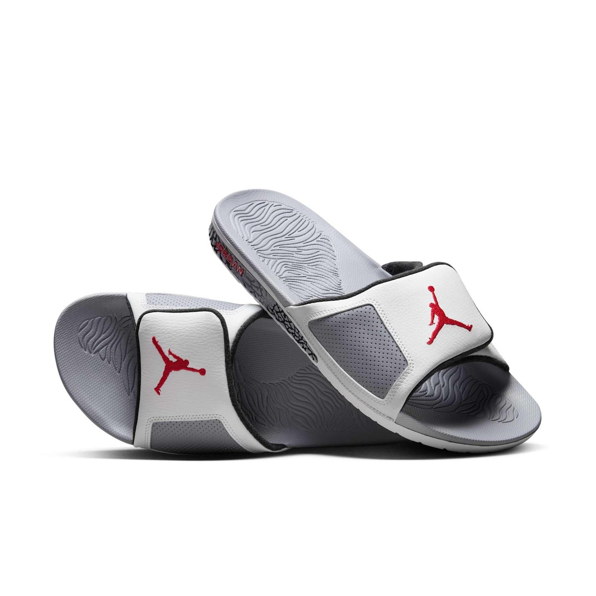 854556-101] Mens Air Jordan HYDRO III 'SUMMIT WHITE CEMENT GREY