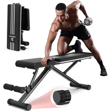 Full Body Dumbbell Bench Adjustable Workout Weight Bench Exercise Incline Bench