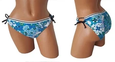 JAG NEW Blue Women's Size M Medium 8 10 Swimsuit Bikini Bottom $49 S811-M