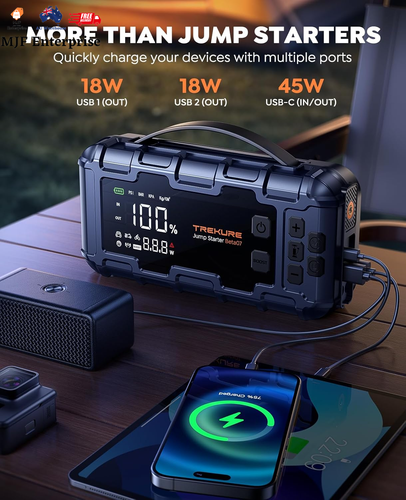 6000A Jump Starter with Air Compressor 160PSI, 45W Charging Car Battery Jump Sta - Picture 5 of 12