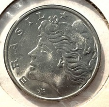 1975 Brazil 20 Centavos - Brazilian Coin  - World Coin