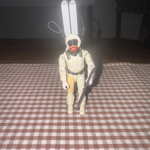 1983 Vintage Hasbro Gijoe Ski Patrol Snow Job Action Figure Complete